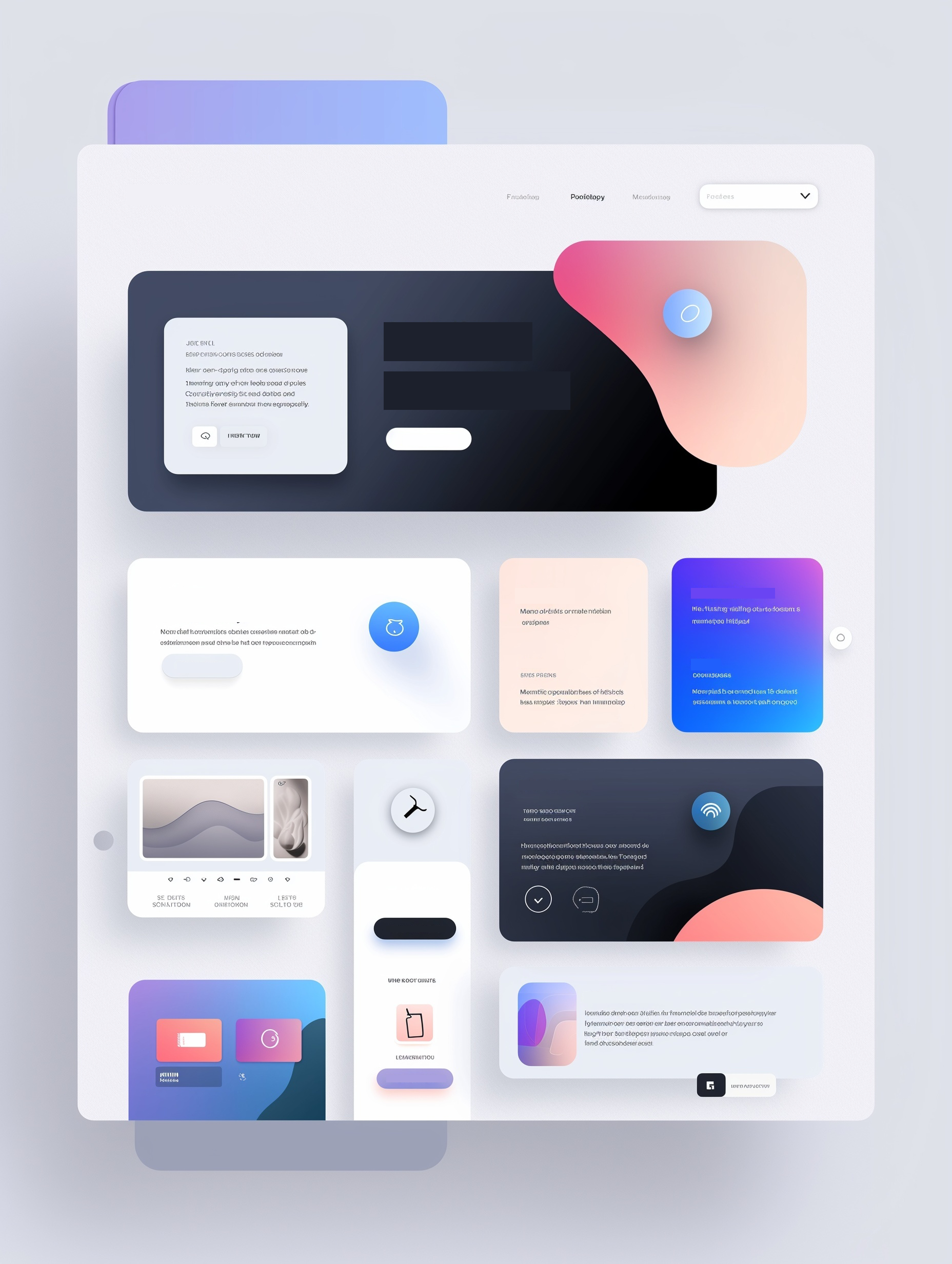 Photorealistic website render